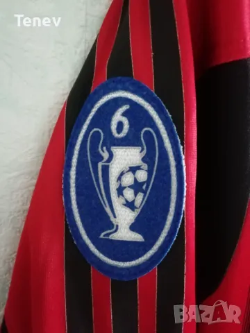 AC Milan 2004/2005 Champions League Adidas оригинална тениска фланелка Милан М Шампионска Лига, снимка 6 - Тениски - 49312119