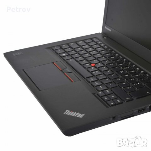 Lenovo ThinkPad T450 - 14 " 2,3 GHz i5-5300 / 8GB RAM / SSD - 256GB / Windows 10 Pro -  GERMANY !!!!, снимка 2 - Лаптопи за работа - 38642661