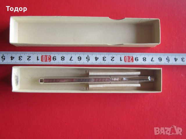 Уникална писалка химикал химикалка в кутия