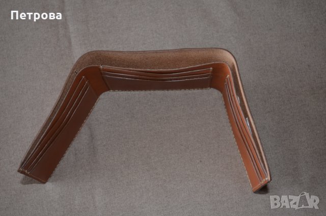 Esprit хоризонтален кожен портфейл до 12 карти, снимка 6 - Портфейли, портмонета - 32742325