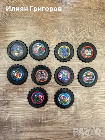 Покемон капачки Pokémon Tazos (Pogs), снимка 7 - Колекции - 51554062