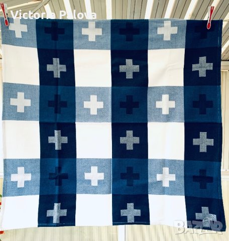 Плътна квадратна покривка DESIGNED BY J&E SERHOLT AB Швеция