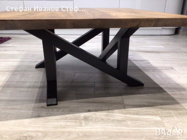 Холна маса от дъб, снимка 4 - Маси - 43707847