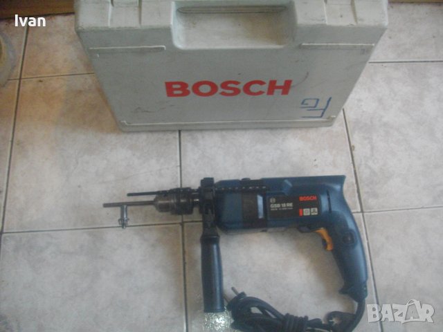 Bosch GSB18RE-Made in Switzerland-1991г-Оригинална Бош Синя Серия Професионал Бормашина Дрелка-600 W, снимка 4 - Други инструменти - 43265427
