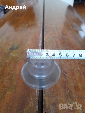 Стара стъклена запушалка,тапа #4, снимка 5 - Други ценни предмети - 44068744