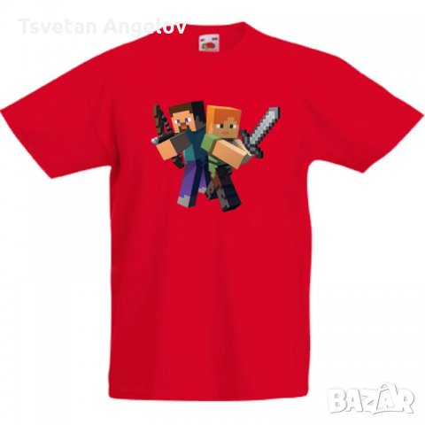 Детска тениска майнкрафт Minecraft 6, снимка 2 - Детски тениски и потници - 32697331