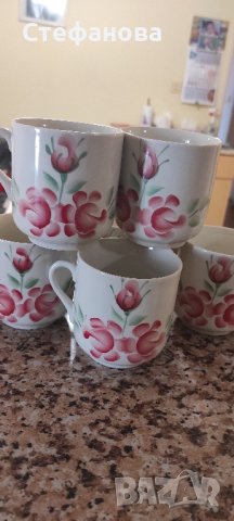 Ръчно рисувани чаши за кафе, чай, снимка 6 - Чаши - 43250322
