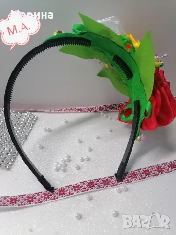 Китка за глава , вариант 5 , снимка 6 - Аксесоари за коса - 47590340