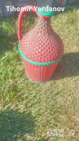 Плетена дамаджана., снимка 11 - Антикварни и старинни предмети - 51320074