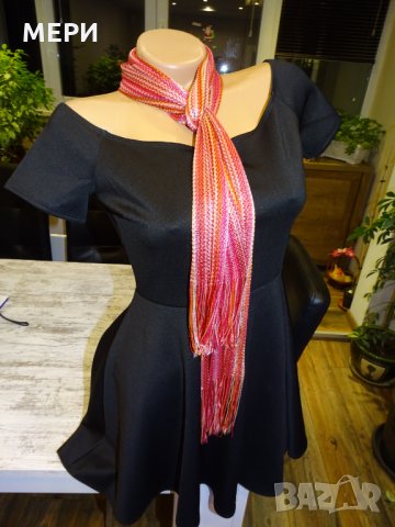 ПОМОЦИЯ! Дамска Черна Рокличка+ПОДАРЪК шалче