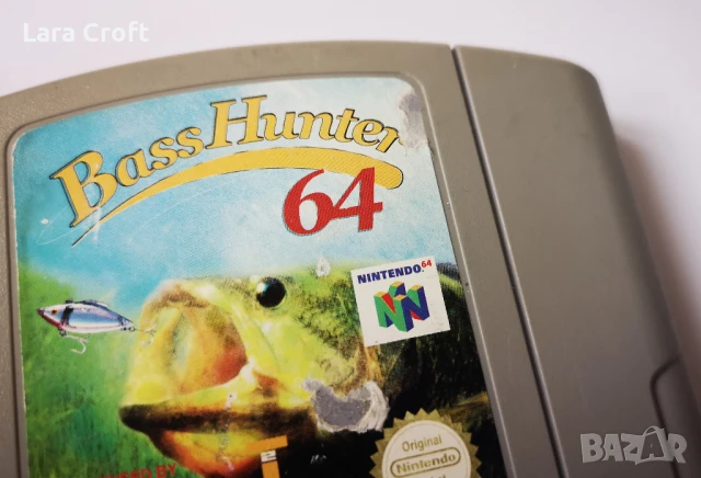 Bass Hunter 64 N64 Nintendo 64  PAL, снимка 2 - Игри за Nintendo - 51367208
