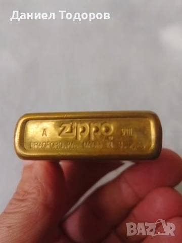 Оригинална запалка Зипо , Zippo - Bradford P.A. VIII . Made in USA - Работеща