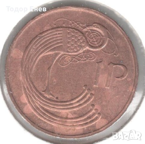 Ireland-1 Penny-1980-KM# 20-non magnetic, снимка 1 - Нумизматика и бонистика - 43837379
