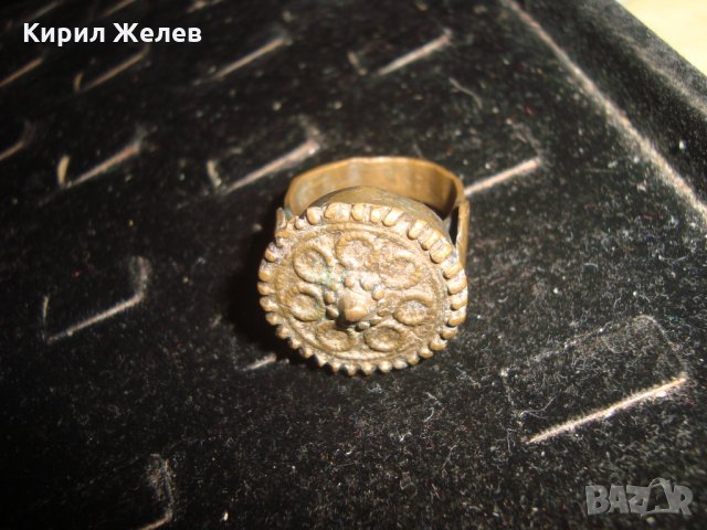 БОЛЯРСКИ 17 - 18 ВЕК ОРНАМЕНТИРАН ВЪЗРОЖДЕНСКИ БРОНЗОВ САЧАН ПРЪСТЕН УНИКАТ НАКИТ за НОСИЯ 22294, снимка 17 - Антикварни и старинни предмети - 33049667