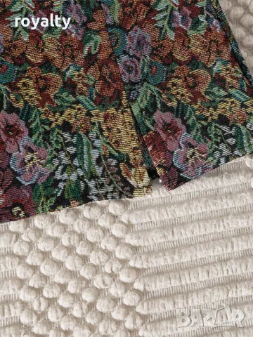 Флорална, бродирана, жакардова пола в Бохо стил 🍋, снимка 4 - Поли - 49205953