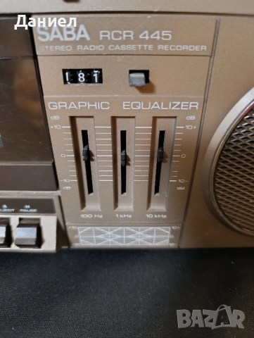 Касетофон SABA RCR 445, снимка 3 - Радиокасетофони, транзистори - 52310551