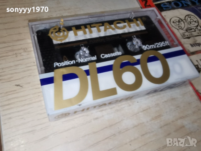 HITACHI DL 60-ORIGINAL TAPE-MADE IN JAPAN 1312252202, снимка 9 - Аудио касети - 52777581