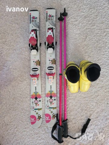Ски и обувки Rossignol ски 93 см. Обувки 20/5 