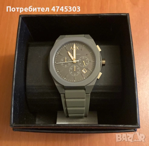 НОВ Armani Exchange Chronograph Часовник, снимка 2 - Мъжки - 53582407