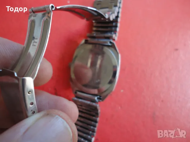 Швейцарски часовник Lacher Quarz, снимка 4 - Мъжки - 47484663