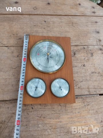 Стар немски барометър, снимка 2 - Антикварни и старинни предмети - 36688162
