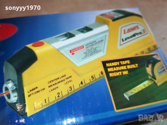 Лазерен нивелир с ролетка 2304212029, снимка 14 - Измервателни инструменти - 32659177
