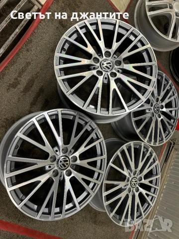 Джанти 18 цола 5х112 VW Golf 5 6 7 8 Caddy Touaran, снимка 4 - Гуми и джанти - 53573932