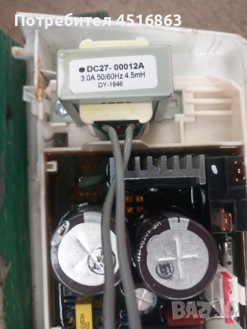 Панел с платка за пералня  SAMSUNG WW70K44305W/LE, снимка 3 - Перални - 51871706