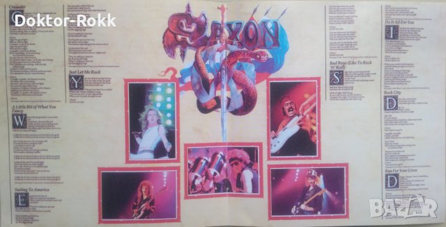 Saxon – Crusader (2009, CD), снимка 4 - CD дискове - 43402194