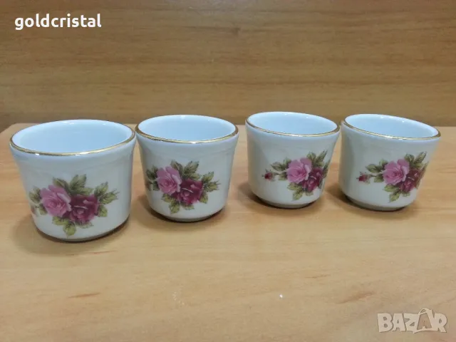 порцеланови коктиери чашки за яйца 