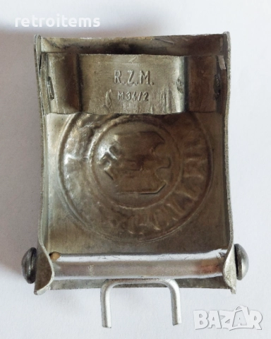 WW2 3 Райх Немска катарама за колан Wehrmacht Combat, снимка 5 - Антикварни и старинни предмети - 51798740