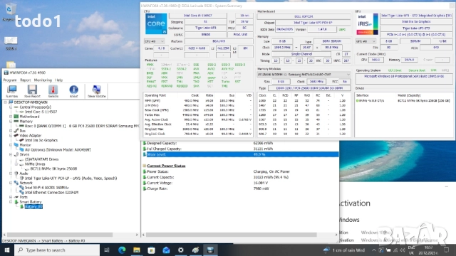 Dell Latitude 5520 FHD IPS i5-1145G7/256GB/8GB, снимка 8 - Лаптопи за работа - 52857745