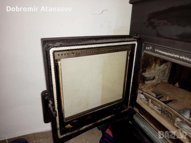 Продавам,чугунена печка на дърва тип Камина., снимка 7 - Отоплителни печки - 51617461