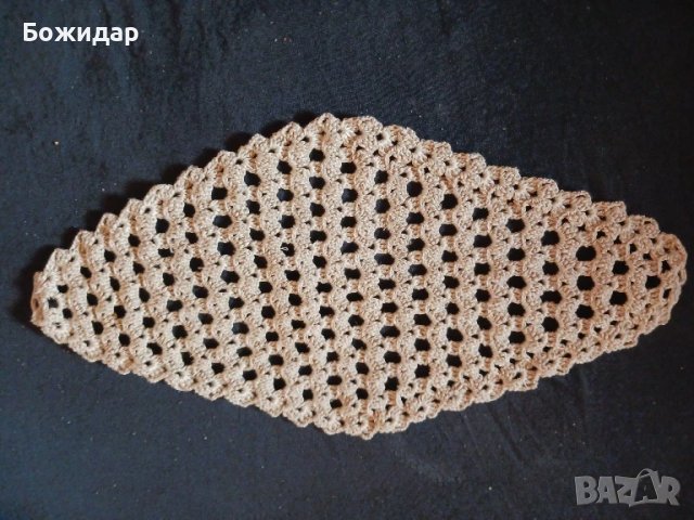 Ръчно Плетено Каре (терличка).На 1 кука., снимка 2 - Декорация за дома - 51348383
