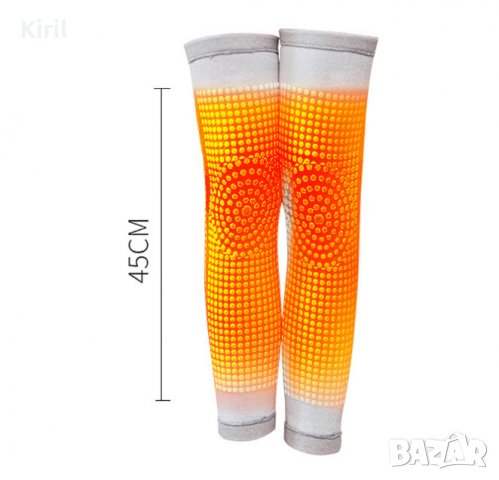 Бедрени самозагряващи  турмалинови наколенки, снимка 8 - Спортна екипировка - 35332659