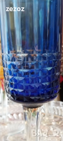 Цветни ретро стълкени чаши чаши, снимка 5 - Чаши - 52415605