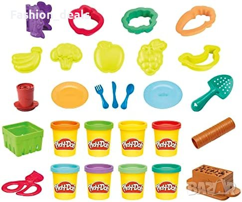Детски комплект Play-Doh градина цветя пластелин играчка игра дете 