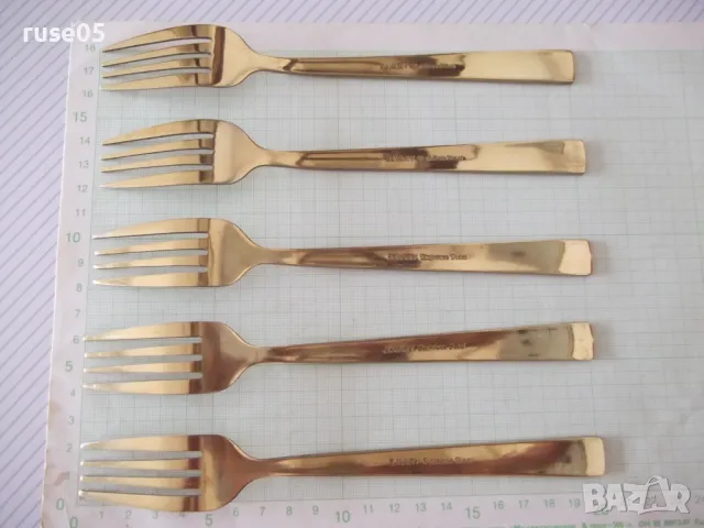 Лот от 5 бр. вилици, снимка 4 - Прибори за хранене, готвене и сервиране - 49520856