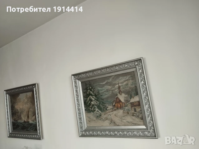 Гоблени по Вилер прецизно ушити по поръчка от специалист с DMC конци, снимка 6 - Гоблени - 50590555