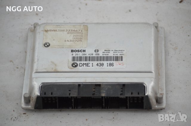 Компютър Двигател ECU за BMW 3 Series, E46, 318, 1.8i, Bosch, 0 261 204 420, DME 1 430 186