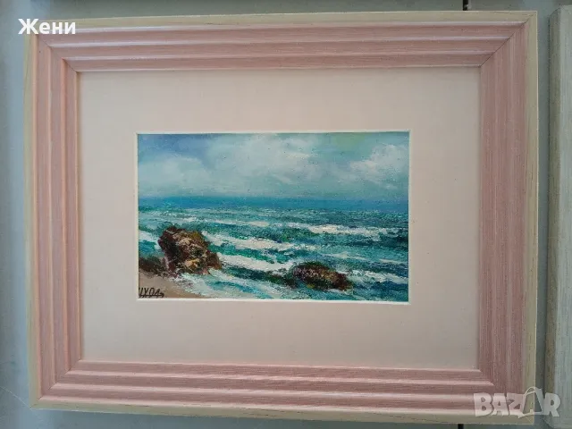 Малки маслени картини на Николай Ханзъров, снимка 13 - Картини - 47631641