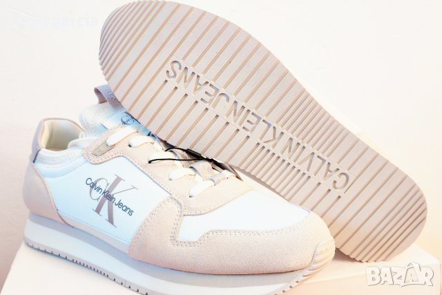 Calvin Klein Jeans Runner Sock Laceup чисто нови маратонки 44-Tи номер 28см ОРИГИНАЛНИ в кутия , снимка 14 - Маратонки - 43285101