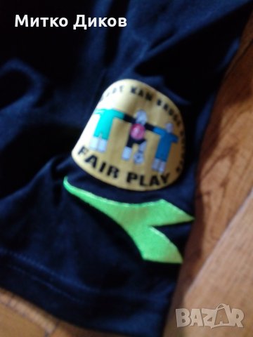 Диадора футболна тениска реферска игрална размер Л, снимка 2 - Футбол - 28315884