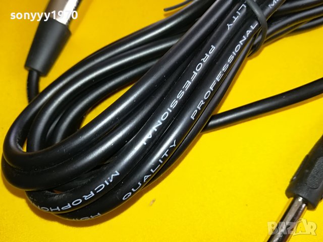 high quality prifessional-профи кабел за микрофон 2705221117, снимка 13 - Микрофони - 36890517