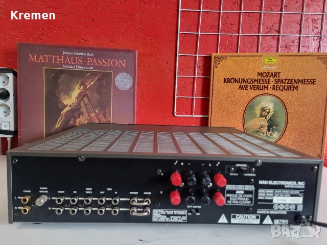 усилвател NAD 3240 PE, снимка 6 - Ресийвъри, усилватели, смесителни пултове - 53403375