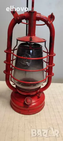 Стар немски газен фенер FEUERHAND#1, снимка 6 - Антикварни и старинни предмети - 48064518