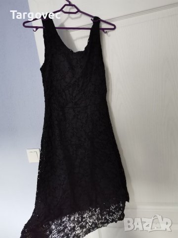 Дантелена черна рокля , снимка 1 - Рокли - 40482787