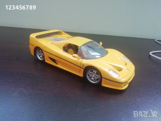 Maisto Ferrari F50 1/24 метална количка Ферари , снимка 2 - Колекции - 51356036