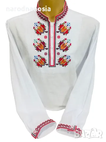 МЪЖКА РИЗА С БРОДИРАНА ШЕВИЦА - Модел 29, снимка 6 - Други - 48804803