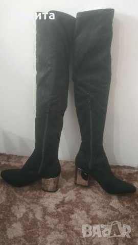 Нови чизми 39 номер, снимка 3 - Дамски ботуши - 34770983